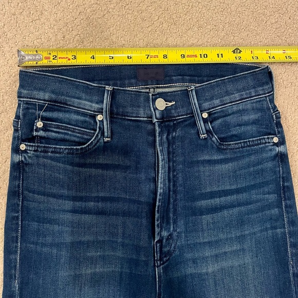 Mother high waisted rascal sz 28 like new wash 20,000 leagues under the sea - Picture 5 of 5